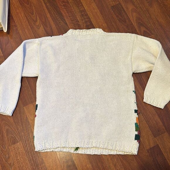 Vintage Ugly Christmas Sweater 3D Tree & Candles Crystal Kobe MEDIUM - Picture 9 of 9